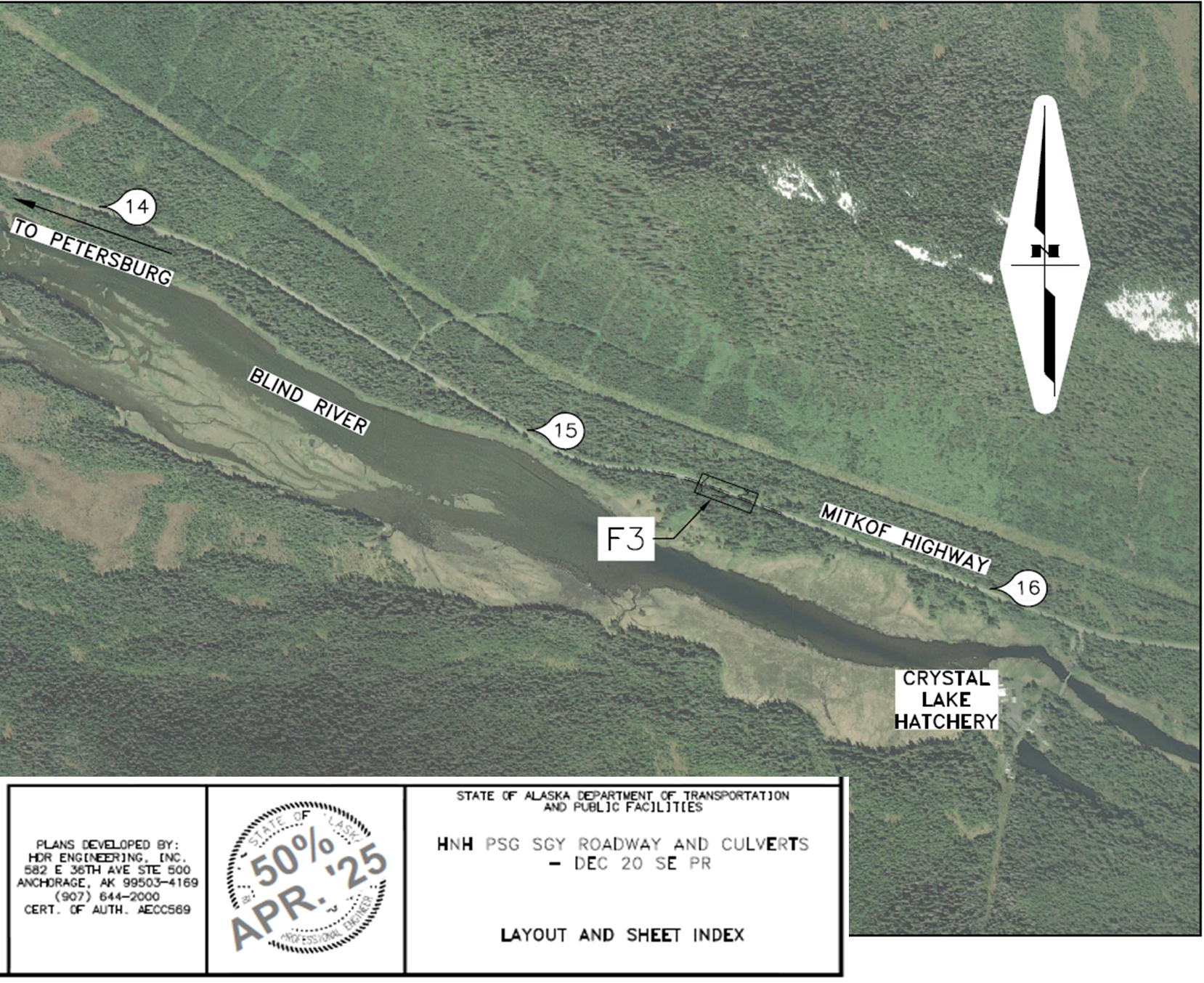 Figure 3. Petersburg Mpt. 15.46 Project Location Figure 3. Petersburg Mpt. 15.46 Project Location