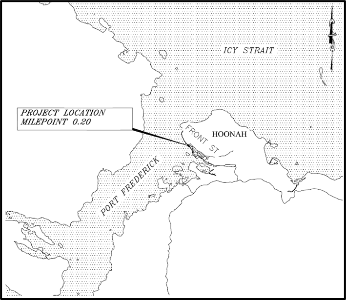 Figure 1. Hoonah Project Vicinity Map